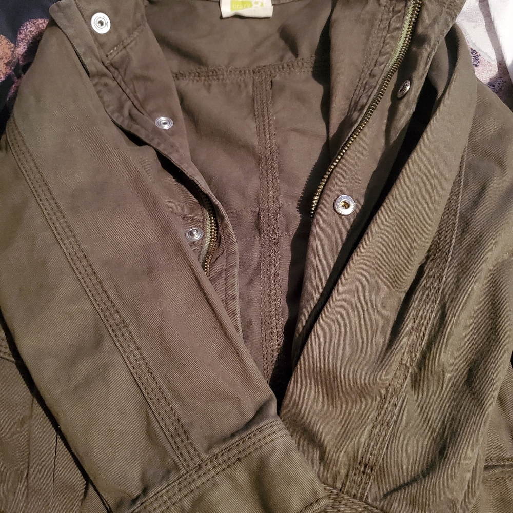 Boys denim Olive Jacket. NWOT